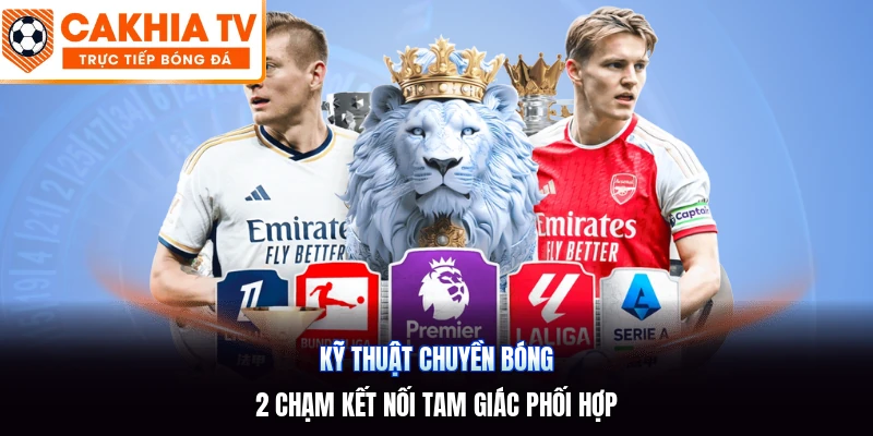 Kỹ Thuật Chuyền Bóng | 2 Chạm Kết Nối Tam Giác Phối Hợp