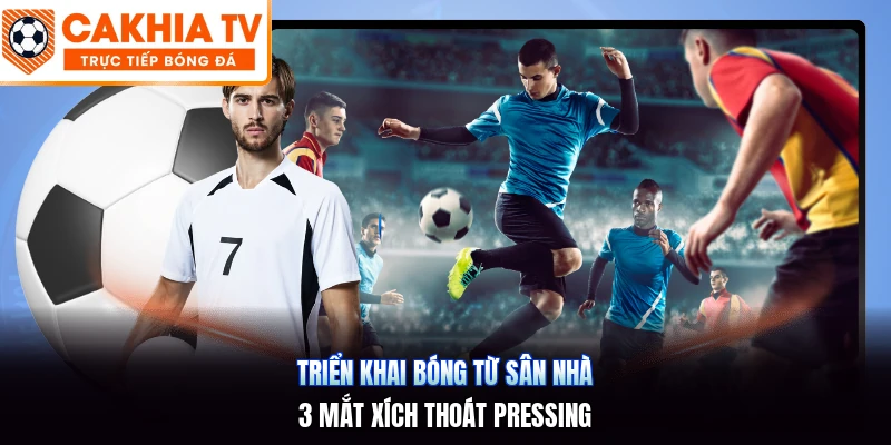 Triển Khai Bóng Từ Sân Nhà | 3 Mắt Xích Thoát Pressing